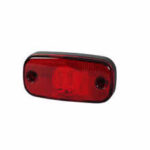 Durite Red LED Rear Marker Lamp with Reflex Reflector and Superseal Plug - 24V