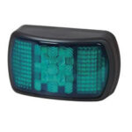 Durite Green LED ABS Marker Lamp with Superseal Plug - 12/24V