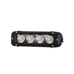 Durite 4 x 10W CREE LED Work Lamp - Black, 10-60V 2700lm, IP67 - Spot version