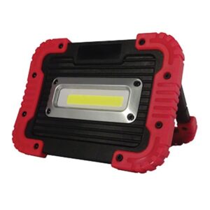 Durite Super Bright 1 x 10W COB LED Work Lamp With Stand - 750Lm, IP55