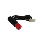 Durite Battery Charger Lead Kit with Cigarette Lighter/DIN Plug