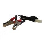 Durite Battery Charger Lead Kit with Crocodile Clips