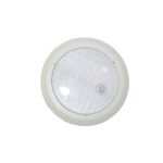 Durite White LED Roof Lamp, 21 Bright White LED's with PIR Sensor - 12V/24V