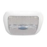 Durite Slim, 96 White & 6 Red LED Roof Lamp   12V/24V