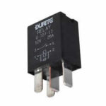 Durite Micro Make/Break Relay 25A 12V Sealed with Diode 4.8mm Terminals,