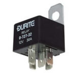 Durite Mini Make/Break Relay Twin Terminal 30A 12V