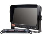 Durite 0-774-72, 7" 720p AHD Rear View Number Plate Camera Kit (720p Camera) – 12V