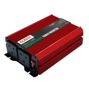 Durite 1500W 12V or 24V DC to 230V AC Compact Modified Wave Voltage Inverter