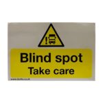 Durite Safer Lorry Scheme London, CLOCS Compliant Blind Spot Warning Sign
