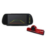 Durite 7" Mirror Monitor Brake Light Cam Kit (2 cam inputs, inlc. 1 x universal brake light cam)