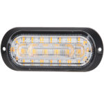 Durite R10 R65 High Intensity 6 Amber LED Warning Light With Direction Indicator - 12/24V