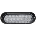 Durite R10 R65 High Intensity 6 Amber LED Warning Light With DRL - 12/24V