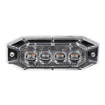 Durite R65 LED 8 Amber Warning Light (11 Flash Patterns)
