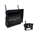 Durite 7" Wireless QUAD Monitor Integral DVR System (4 camera inputs, 1 camera)