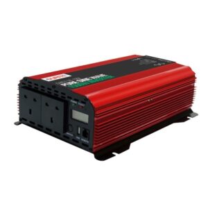 Durite 1500W 12V DC to 230V AC Compact Sine Wave Voltage Inverter