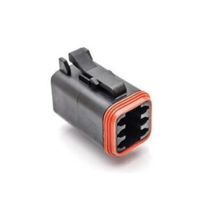 Amphenol Industrial AT06-6S Automotive Connector Housing Plug 6 Ways AT Series Socket Contacts