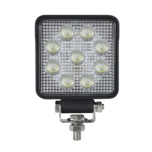 LED Autolamps 10015BM High-Powered Square Work Lamp 12V/24V