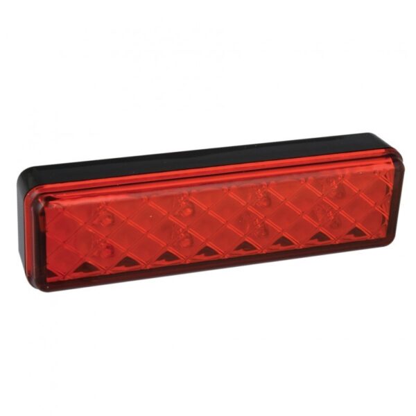 LED Autolamps 135RME 12V / 24V Slimline Rectangular Red LED Stop / Tail Lamp - Image 1