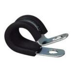 Clip Cable 5mm Diameter Steel/Rubber Pk 25