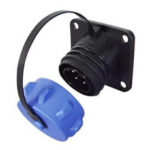 Socket Waterproof Heavy Duty 2 Pole Bulk Head Plastic 32 amp Bg1