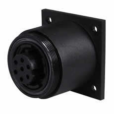 Socket Waterproof 7 Pole Bulkhead Plastic 3 amp Bg1