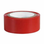 Tape Adhesive PVC 19mm x 5 metre Red bg12