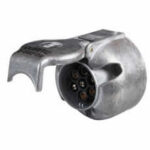 Socket Caravan 7 Pin Metal with Fog Cut Out Bx5