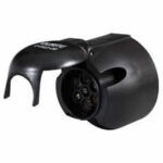 Socket Caravan 7 Pin Plastic with Fog Cut Out Bx5