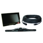 25cm number plate 720P camera, 7" monitor kit  Bx1