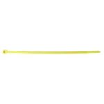 Cable Ties Nylon 200mmx 4.8mm Yellow Pk100