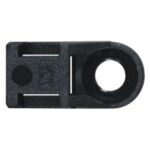 Fixing Eyelet Nylon 4.8mm Cable Tie Black Pk25