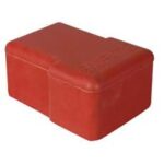Battery Terminal Rubber Cover Red Pk10
