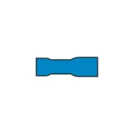 AMC T305.50 4.8mm Pre Insulated Blue Blade Terminal for Cable 1.5 to 2.5mm²