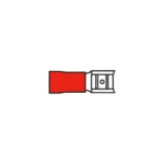 AMC T402.50 4.8mm Push-On Red for Cable 0.5-1.5mm²