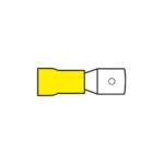 AMC T503.50 6.3mm Push-On Yellow Make Terminal for Cable 4.0-6.0mm²