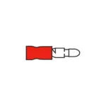 AMC T701.50 4mm Red Pre Insulated Bullet Terminal for Cable 0.5-1.5mm²