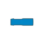 AMC T802.50 4.0mm Blue Receptical Terminal for Cable 1.5 to 2.5mm²