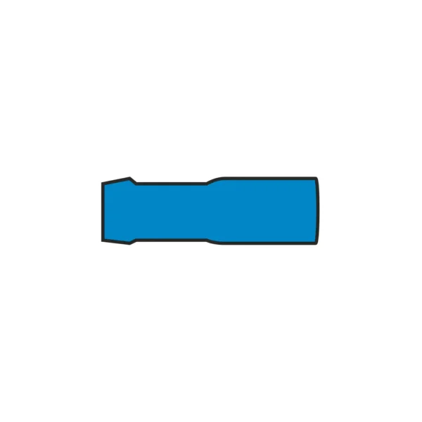 AMC T802.50 4.0mm Blue Receptical Terminal for Cable 1.5 to 2.5mm² - Image 1