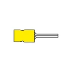 AMC T809.50 1.9mm Yellow Pin Terminal for Cable 4.0 to 6.0mm²