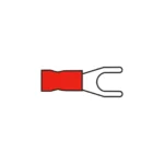AMC T902.50 5.3mm Red Fork Terminal for Cable 0.5 to 1.5mm²