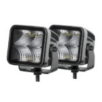 Hella 1FA 358 176-811 LED Headlight Cube Kit (Quantity: 2) 3.2" - 12/24V