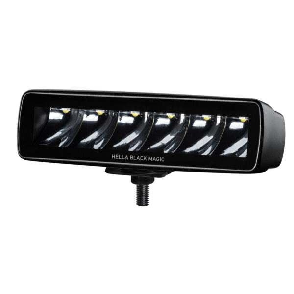 Hella 1FB 358 176-211 Black Magic LED Mini Light Bar Kit 6.2in Spot 12V 24V 30W - Image 1