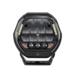 Hella 1F9358228-891 LED High Beam Headlight Antares FF 9" with Flasher 12/24V 2700lm