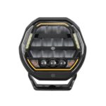Hella 1F9358228-891 LED High Beam Headlight Antares FF 9" with Flasher 12/24V 2700lm - Image 9